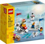 LEGO EXCLUSIVE 40424 ZIMOWA BITWA NA ŚNIEŻKI