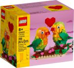 LEGO OKOLICZNOŚCIOWE 40522 WALENTYNKOWE PAPUŻKI NIEROZŁĄCZKI