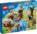 LEGO CITY 60307 OBÓZ RATOWNIKÓW DZIKICH ZWIERZĄT