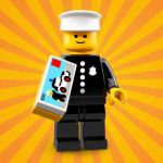 LEGO MINIFIGURES 71021- 8  POLICJANT