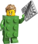 LEGO MINIFIGURES 71027 - 13 MĘŻCZYZNA W KOSTIUMIE KLOCKA